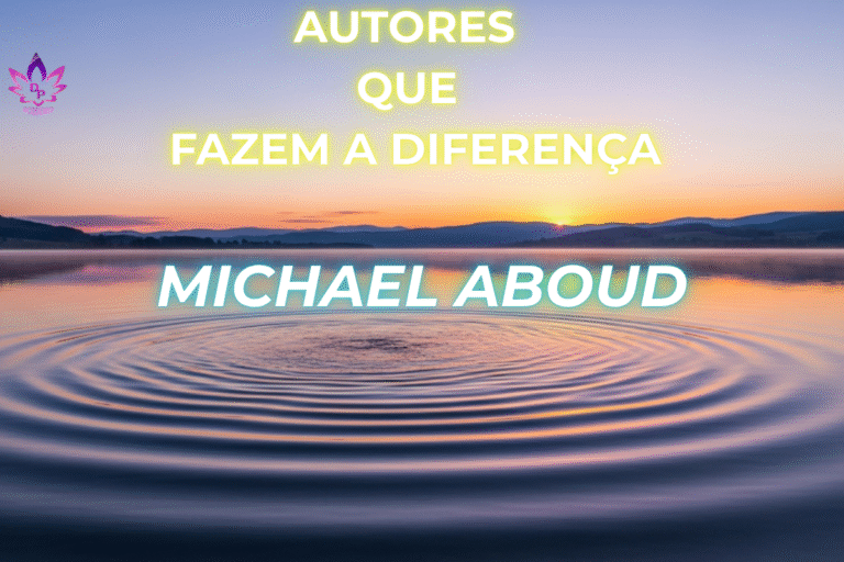 Imagem conceito representando a união da fé e liderança nos ensinamentos de Michael Aboud para a transformação pessoal.
