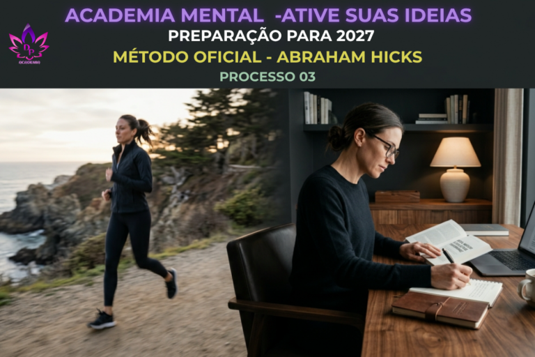 Capa da Academia Mental do Processo 03 sobre seminário criativo com foco na preparação para 2027