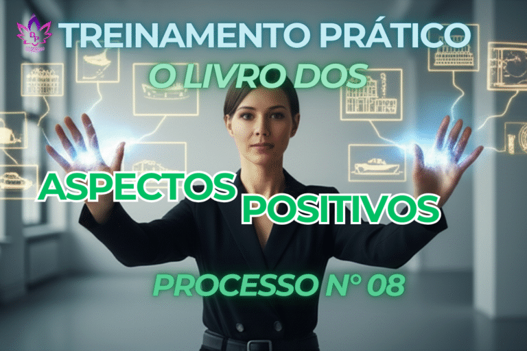 Imagem do Processo 08 de Abraham Hicks, O Livro dos Aspectos Positivos. Mulher manifestando alegria, representando a prática de focar na apreciação para elevar a vibração.