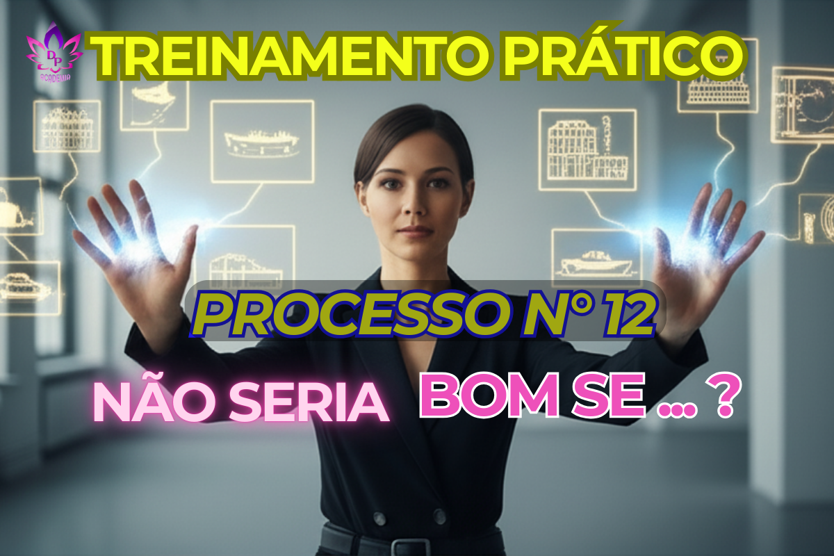 Imagem do Processo 12 de Abraham Hicks, Não Seria Bom Se...? Mulher manifestando alegria, representando a técnica de usar uma pergunta suave para manifestar desejos sem resistência.