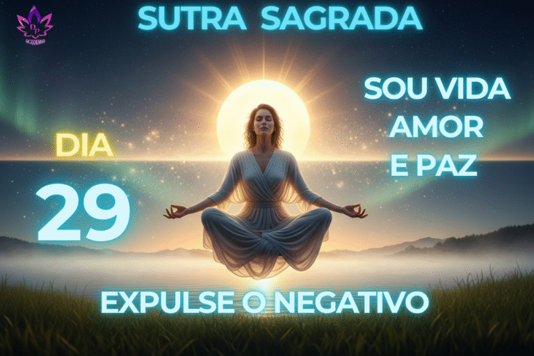 SOU VIDA AMOR E PAZ Sutra Sagrada Dia 29 Firmar a União com Deus
