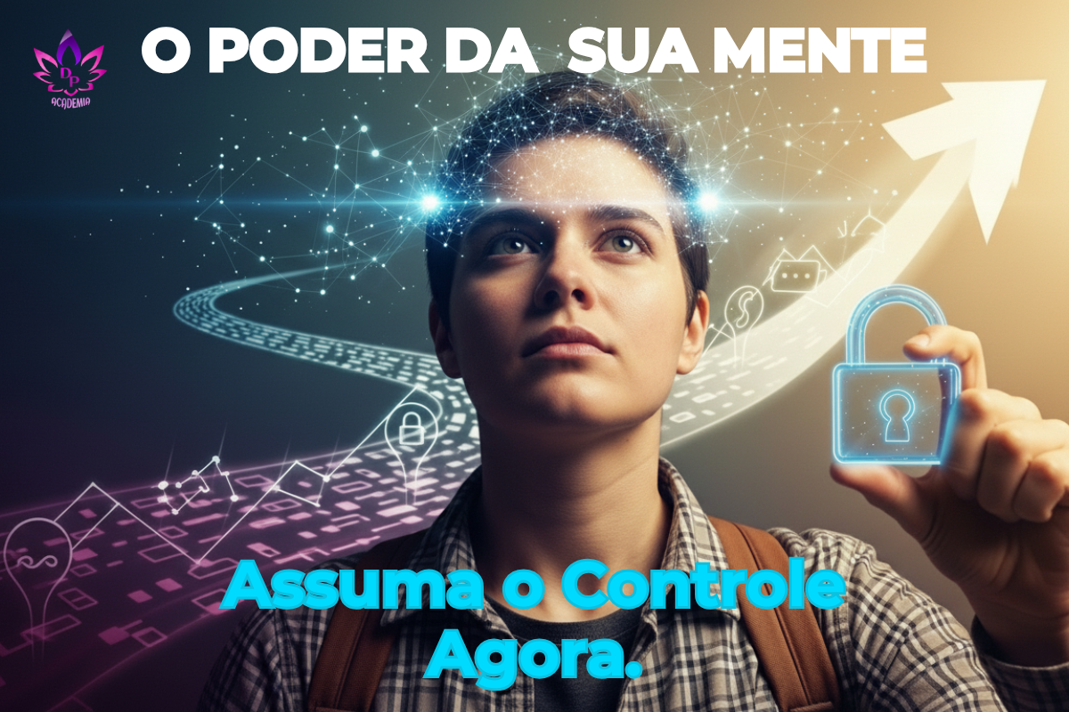Pessoa assume o controle e desbloqueia o poder sem limites da mente para alcançar novos resultados.