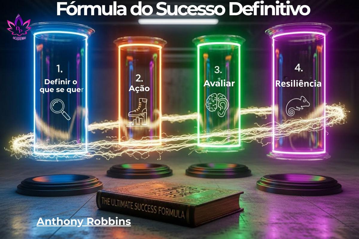 Fórmula do Sucesso Definitivo Tony Robbins 4 Passos Neurociência