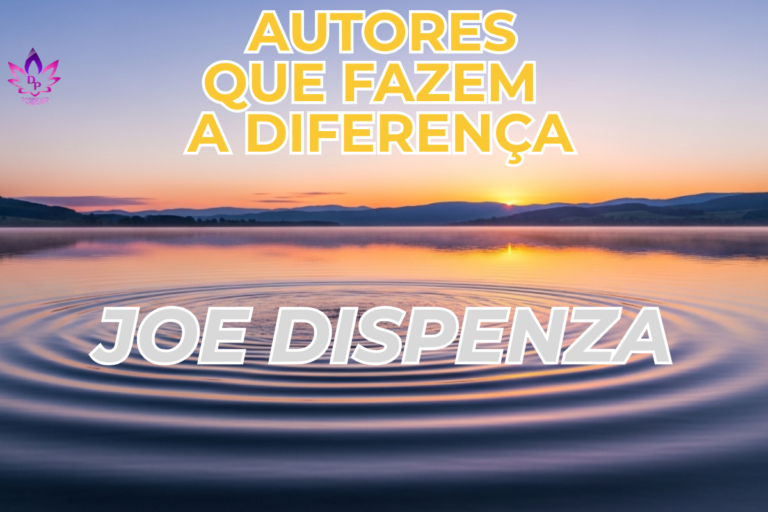Joe Dispenza explicando a ciência da reprogramação mental e o campo quântico para transformação pessoal.