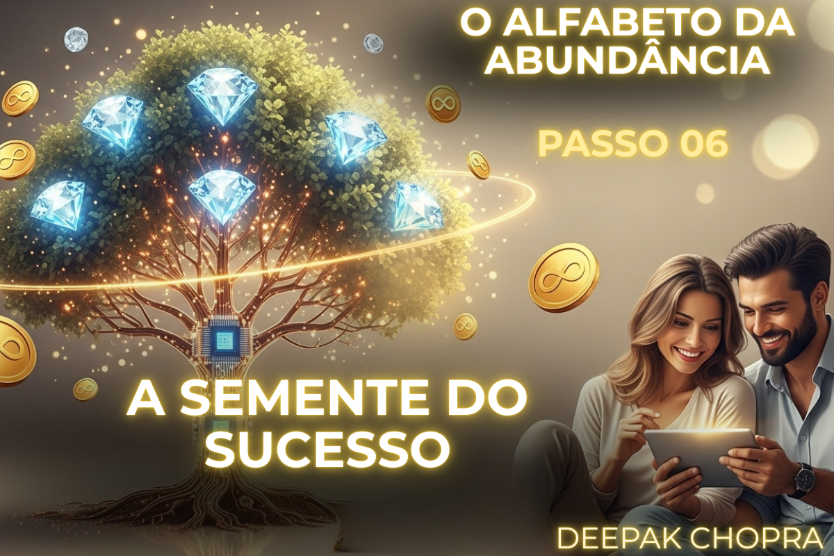 Alfabeto da Abundância Passo 06: Zaira e Táric aprendendo sobre o mecanismo do aperfeiçoamento e como encontrar a semente do sucesso nos erros.